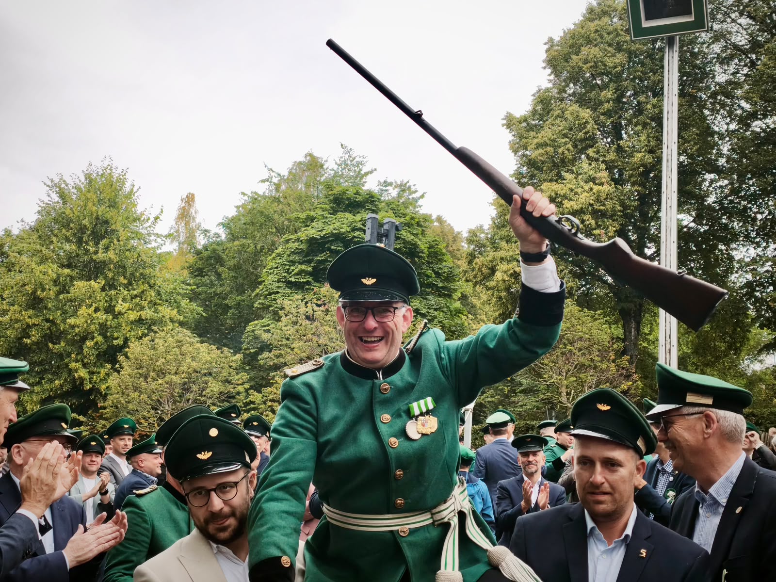Schützenkönig Christian Wacker