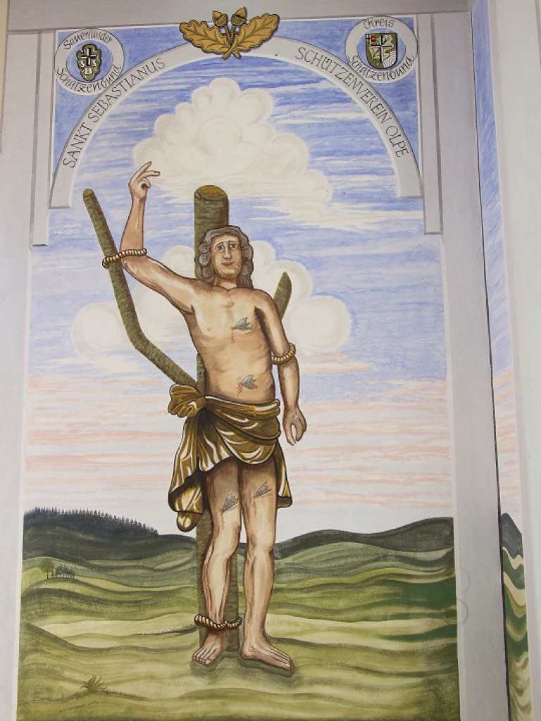 Wandgemälde von Rolf Frank Römhild Wandgemälde von Rolf Frank Römhild