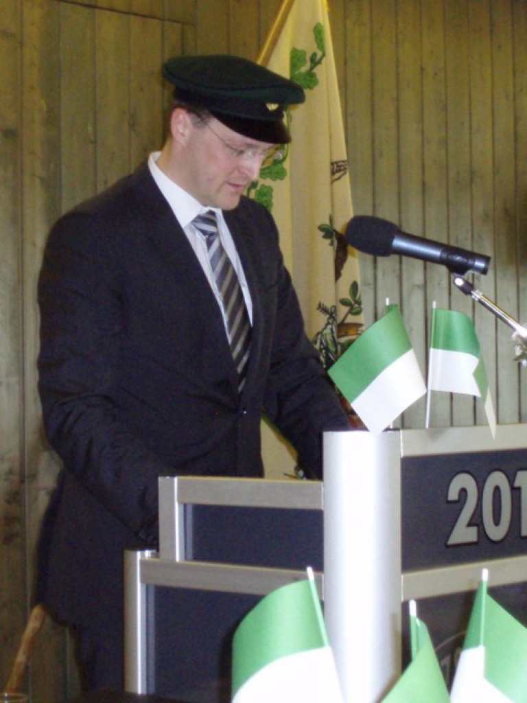 Ordensübergabe 2013 - König Dirk Thöne