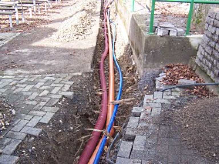 Renovierung der Terrassen 2009