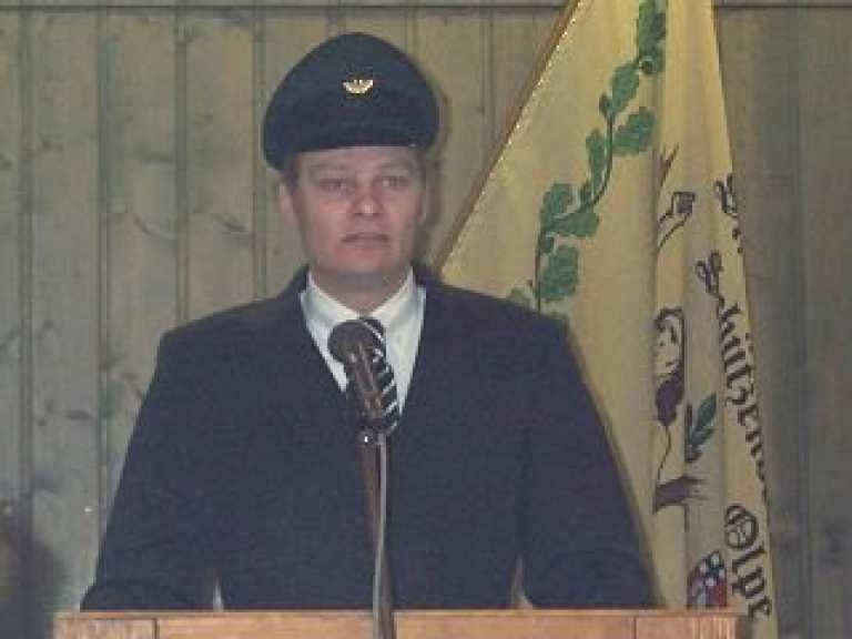 Ordensübergabe 2002 - Schützenkönig André Rumpff Ordensübergabe 2002 - Schützenkönig André Rumpff