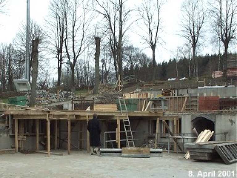 Neubau des Musikpavillons Neubau des Musikpavillons