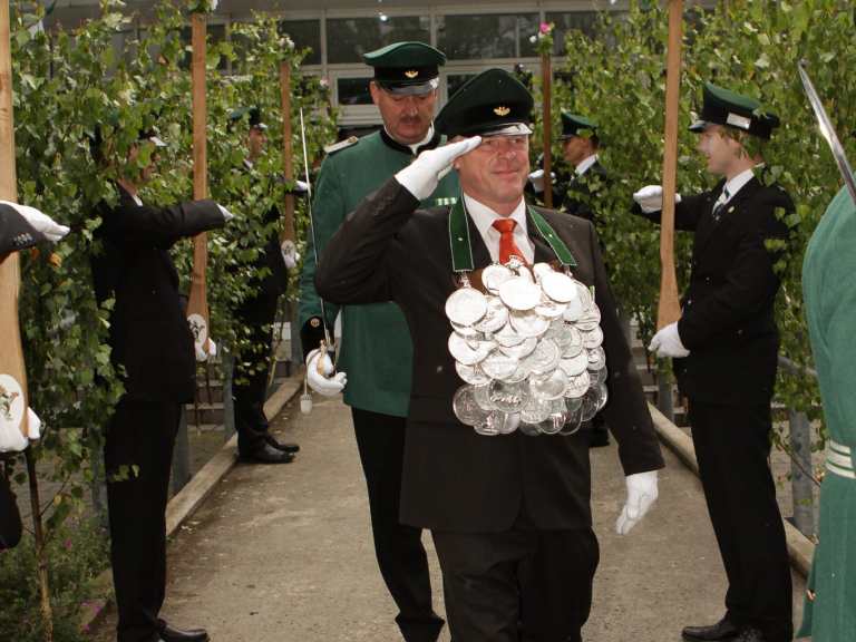 Olper Schützenkönig 2011 - Heribert Wrede