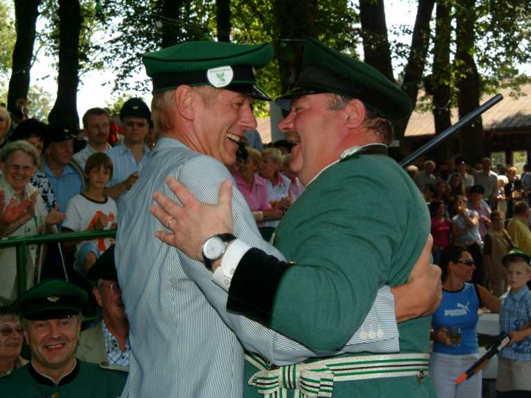 Schützenkönig Dr. Thomas Schlösser