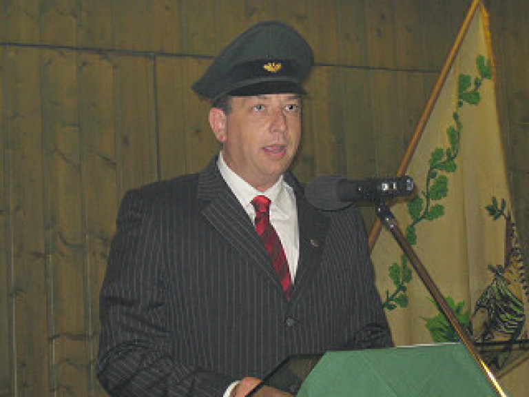 Ordensübergabe 2008 - Leutnant Peter Liese