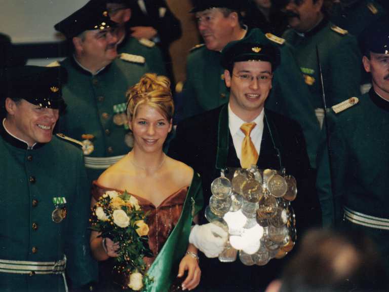 Olper Schützenkönig 2003 - Sebastian Reither