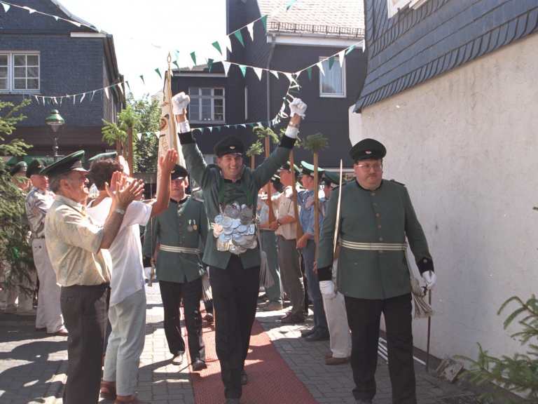 Schützenkönig 1996 - Dirk Rumpff