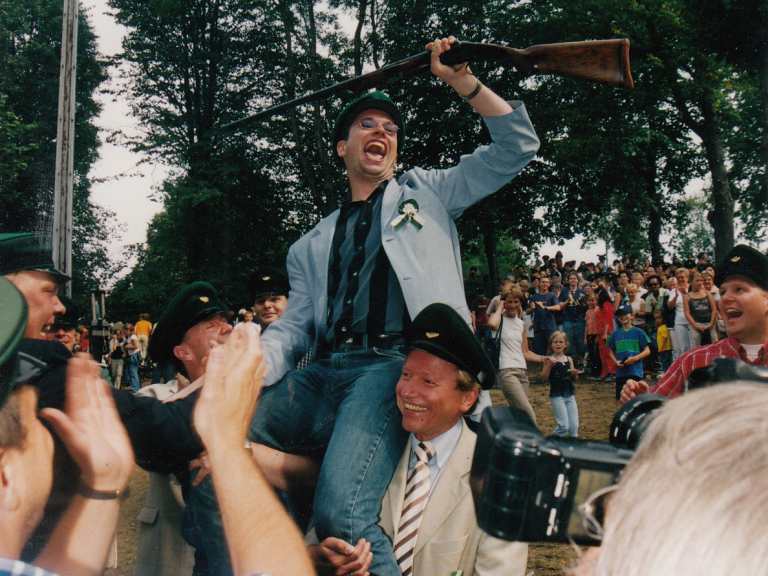 Olper Schützenkönig 2003 - Sebastian Reither