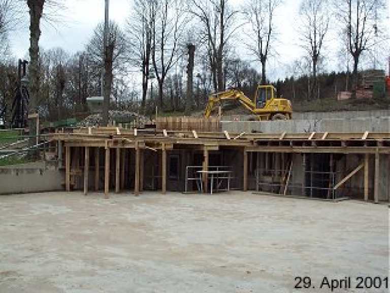 Neubau des Musikpavillons Neubau des Musikpavillons