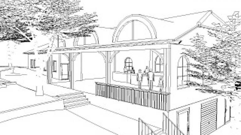 Neubau Schwarzes Zelt