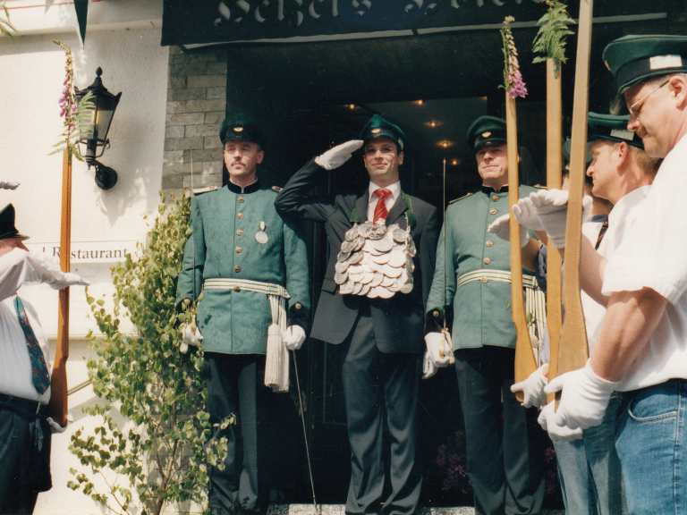 Olper Schützenkönig 2003 - Sebastian Reither