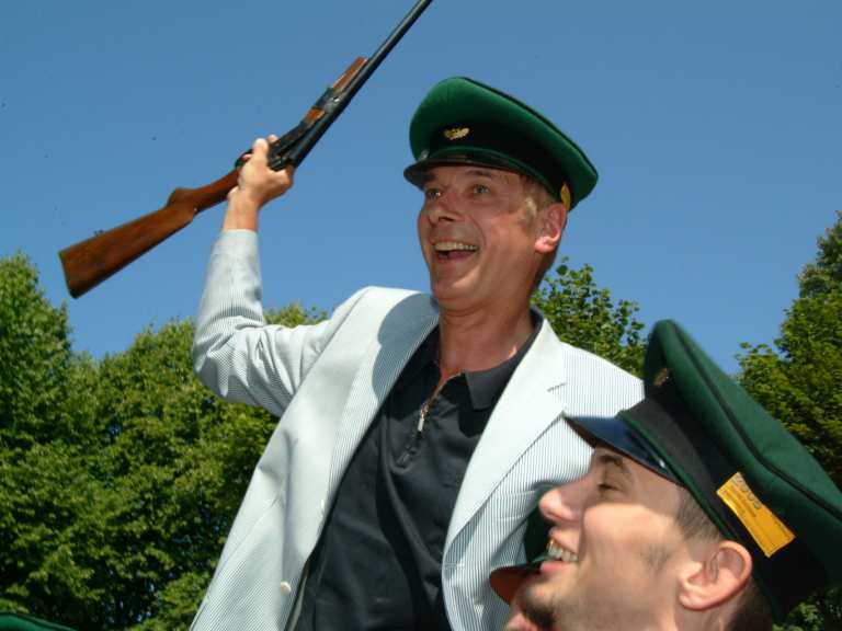 Schützenkönig Dr. Thomas Schlösser