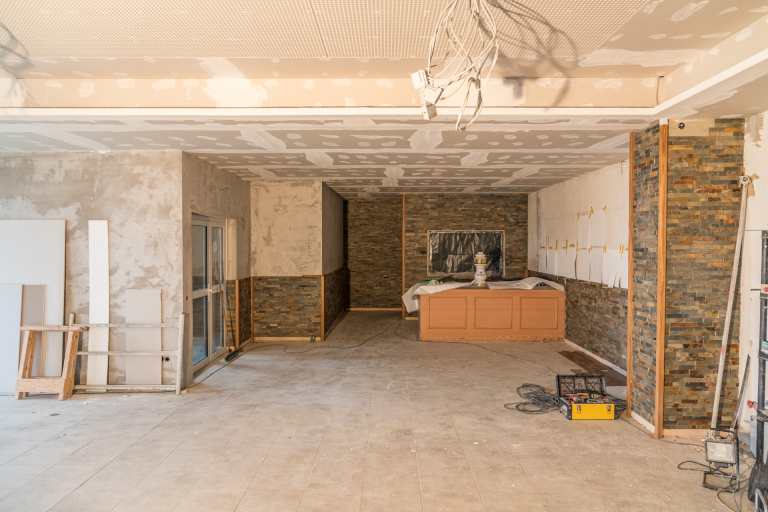 Renovierung vom Speisesaal - Baufortschritt 13.03.19 Renovierung vom Speisesaal - Baufortschritt 13.03.19