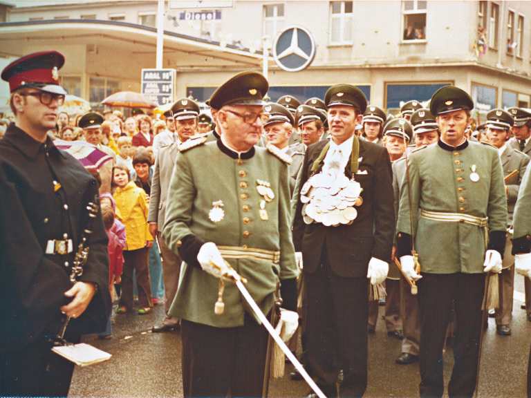 Olper Schützenkönig 1973 - Harl-Heinz Neuhaus