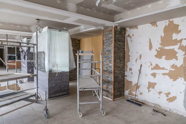 Renovierung vom Speisesaal - Baufortschritt 13.03.19 Renovierung vom Speisesaal - Baufortschritt 13.03.19