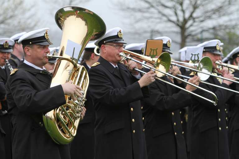 Wechsel des Kdr der Einsatzflottille I von Flotillenadmiral Jean Martens auf KzS Jan Kaack Wechsel des Kdr der Einsatzflottille I