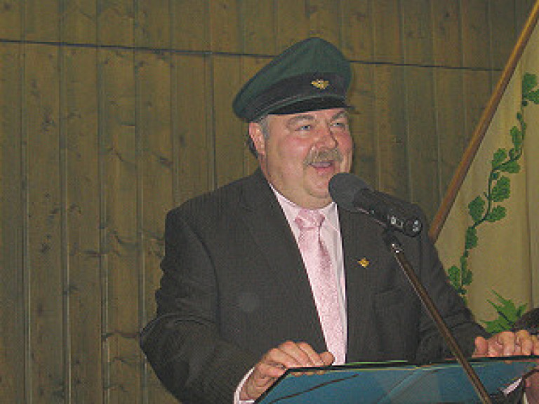 Ordensübergabe 2008 - Major Paul Imhäuser