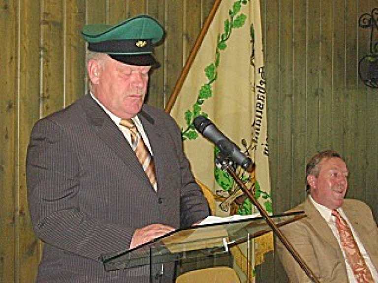 Ordensübergabe 2005 - Schützenkönig Martin Valpertz