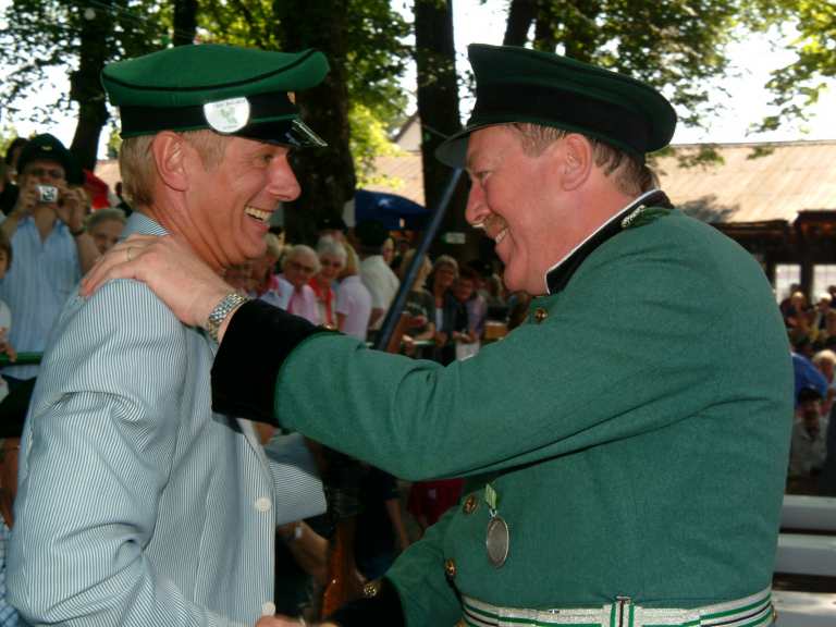 Schützenkönig Dr. Thomas Schlösser