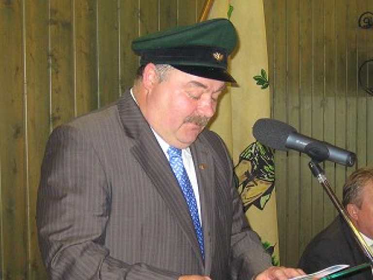 Ordensübergabe 2006 - Major Paul Imhäuser