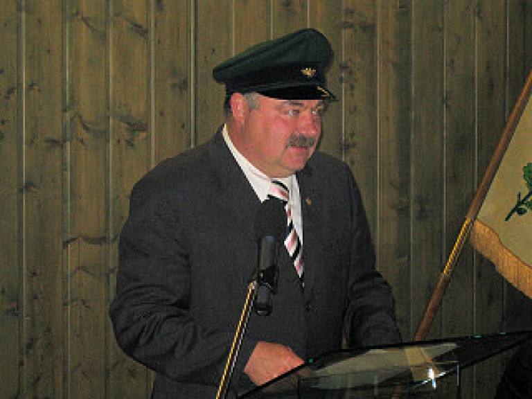 Ordensübergabe 2007 - Major Paul Imhäuser