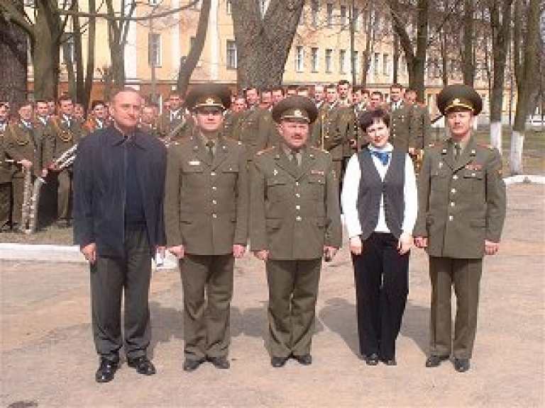 Besuch des Zentralorchesters der Republik Weißrussland