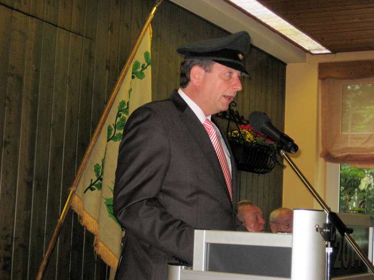 Ordensübergabe 2014 - Major Peter Liese