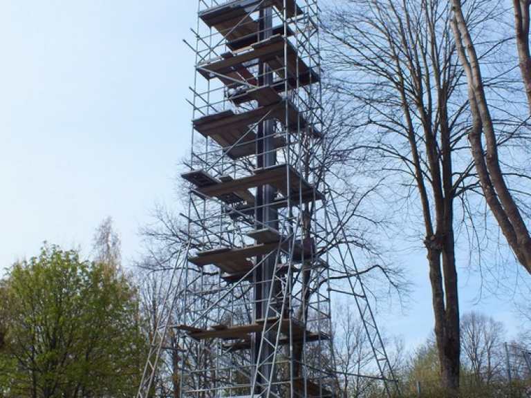 Wartung der Vogelstange 2016