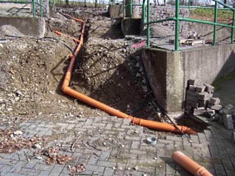 Renovierung der Terrassen 2009