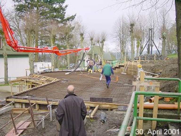 Neubau des Musikpavillons