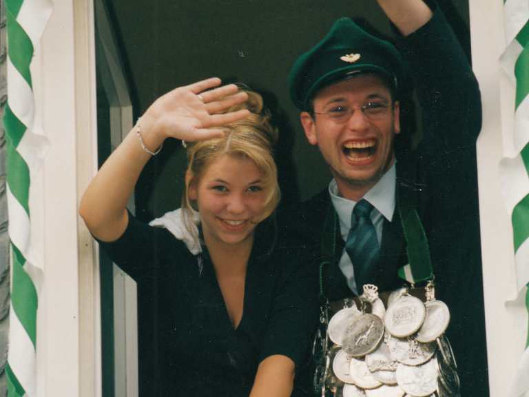 Olper Schützenkönig 2003 - Sebastian Reither