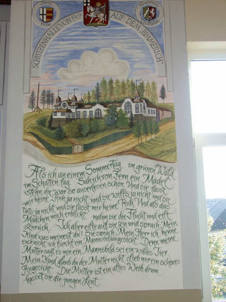 Wandgemälde von Rolf Frank Römhild Wandgemälde von Rolf Frank Römhild