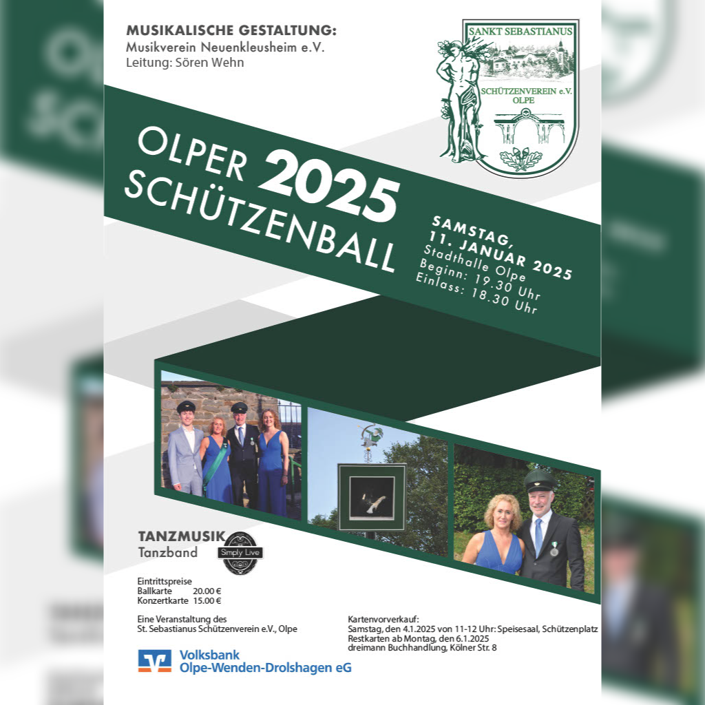Olper Schützenball 2025 Olper Schützenball 2025