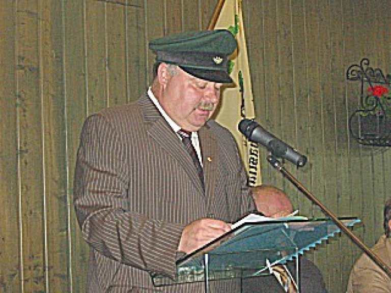 Ordensübergabe 2005 - Major Paul Imhäuser