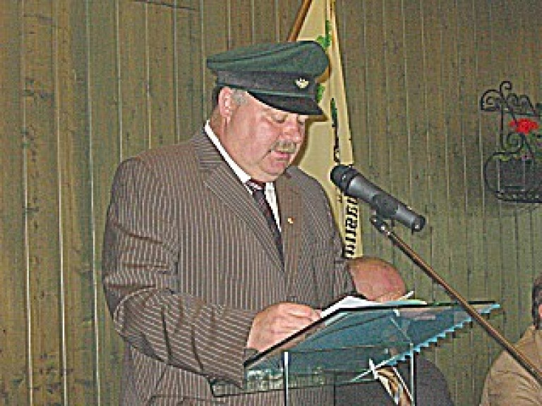 Ordensübergabe 2005 - Major Paul Imhäuser