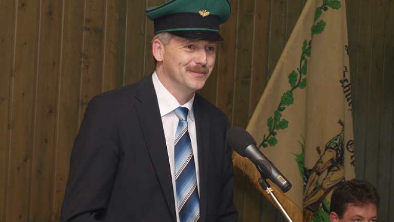 Ordensübergabe 2011 - Schützenkönig Dr. Günter Zeppenfeld