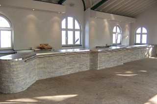 Thekenanlage Schwarzes Zelt 2009