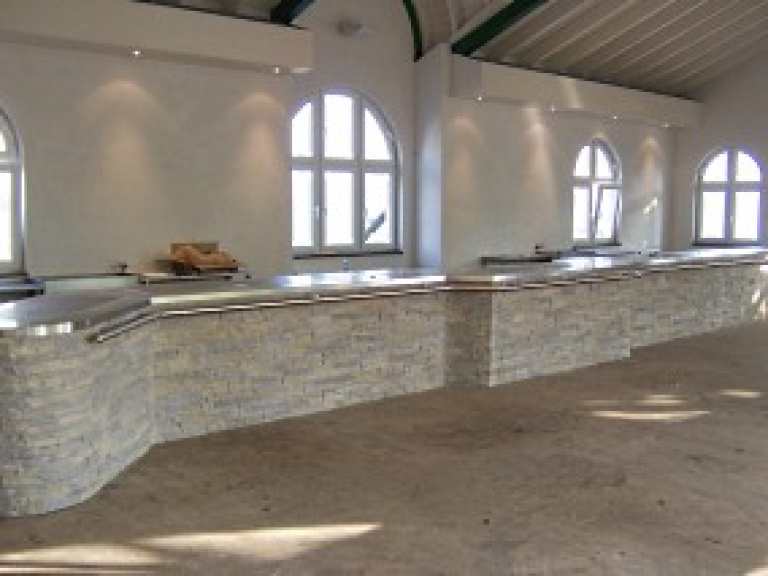 Thekenanlage Schwarzes Zelt 2009