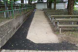 Renovierung der Terrassen 2009 Renovierung der Terrassen 2009