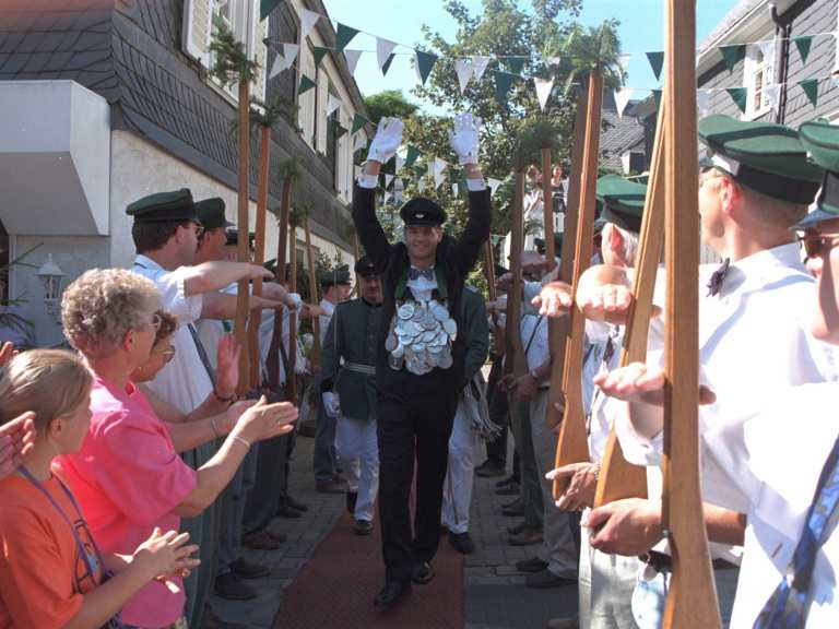 Schützenkönig 1996 - Dirk Rumpff