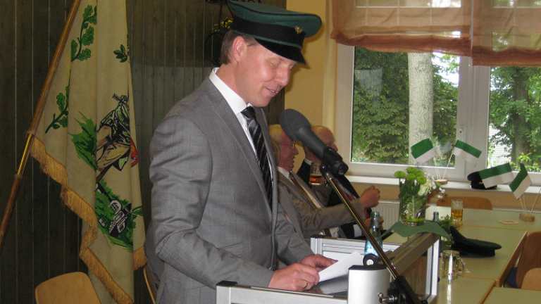 Ordensübergabe 2014 - Schützenkönig Dr. Christian Kuckertz