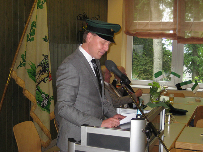 Ordensübergabe 2014 - Schützenkönig Dr. Christian Kuckertz