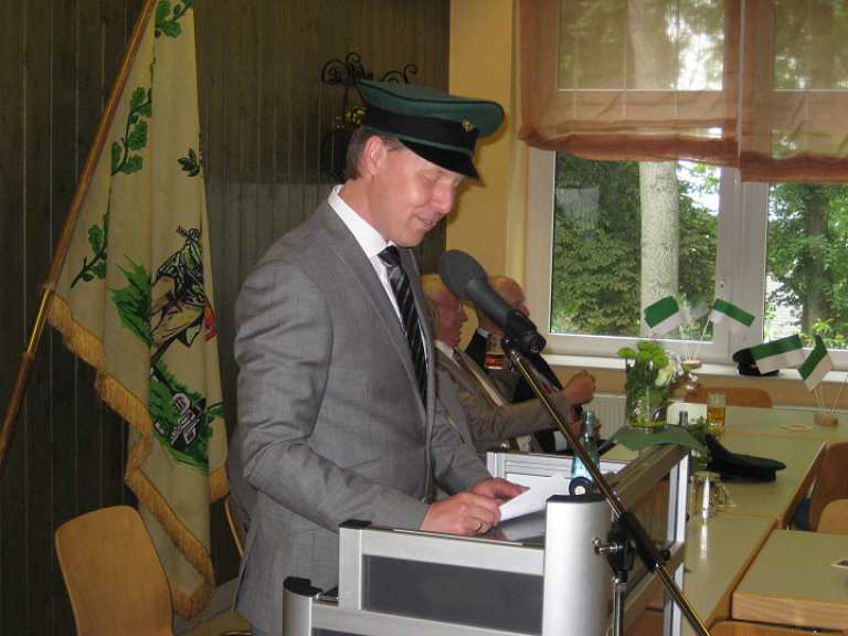 Ordensübergabe 2014 - Schützenkönig Dr. Christian Kuckertz