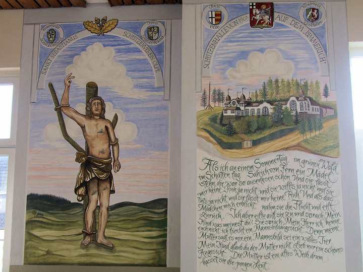 Wandgemälde von Rolf Frank Römhild Wandgemälde von Rolf Frank Römhild