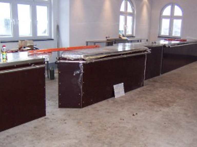 Thekenanlage Schwarzes Zelt 2009