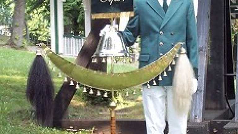 Der neue Schellenbaumträger Martin Schneider